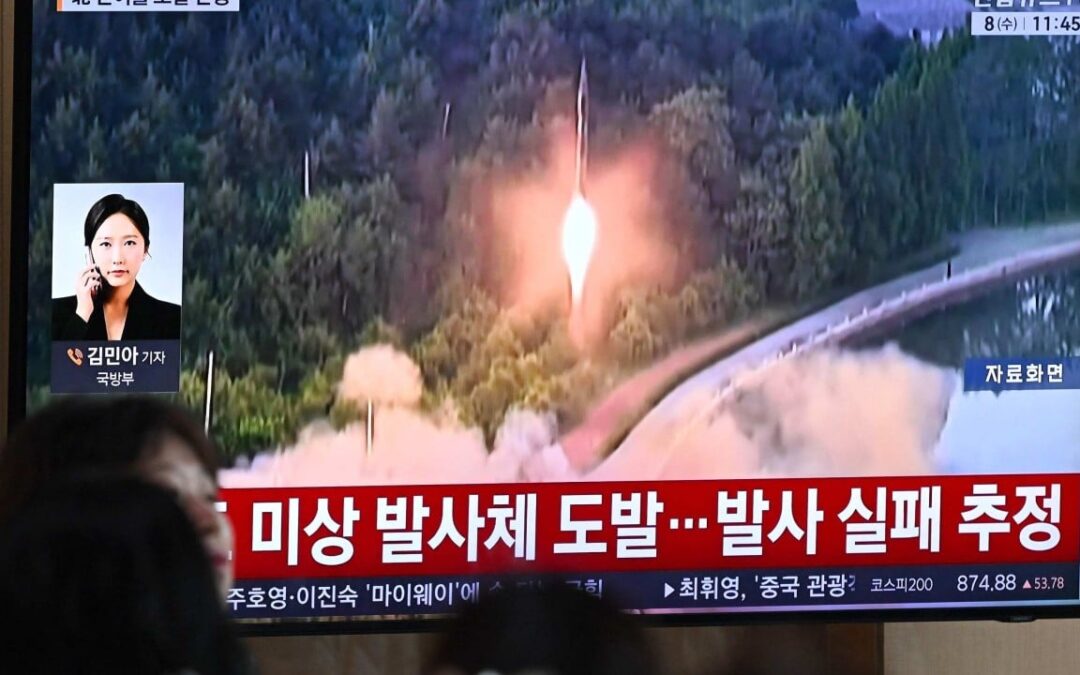 North Korea launches fifth missile test after dousing South’s reconciliation hopes