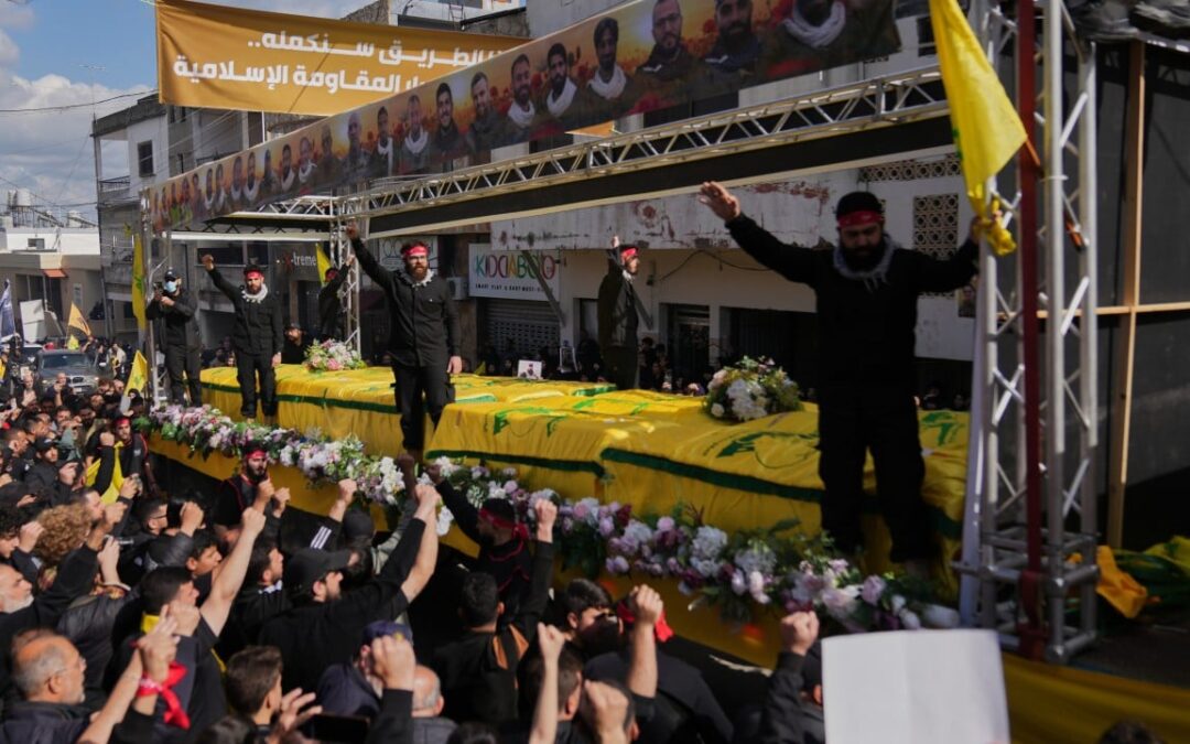 Israel and Hezbollah exchange fire, testing Lebanon truce as talks loom