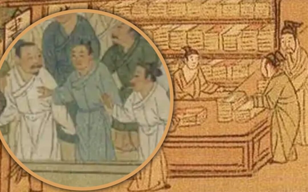 How gossip spread in ancient China before advent of printing when newspapers reported on scandals