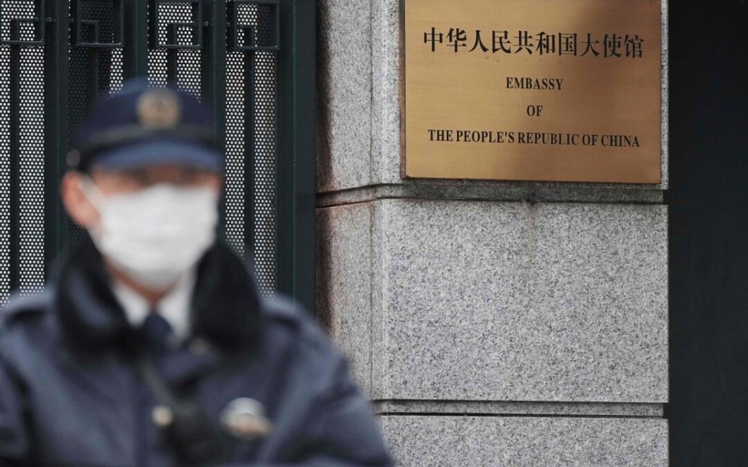 Japan races to limit fallout from Chinese embassy break-in