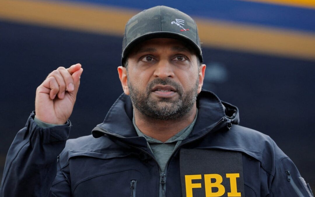 FBI’s Patel sues Atlantic for US$250 million, says drinking story ‘is a lie’