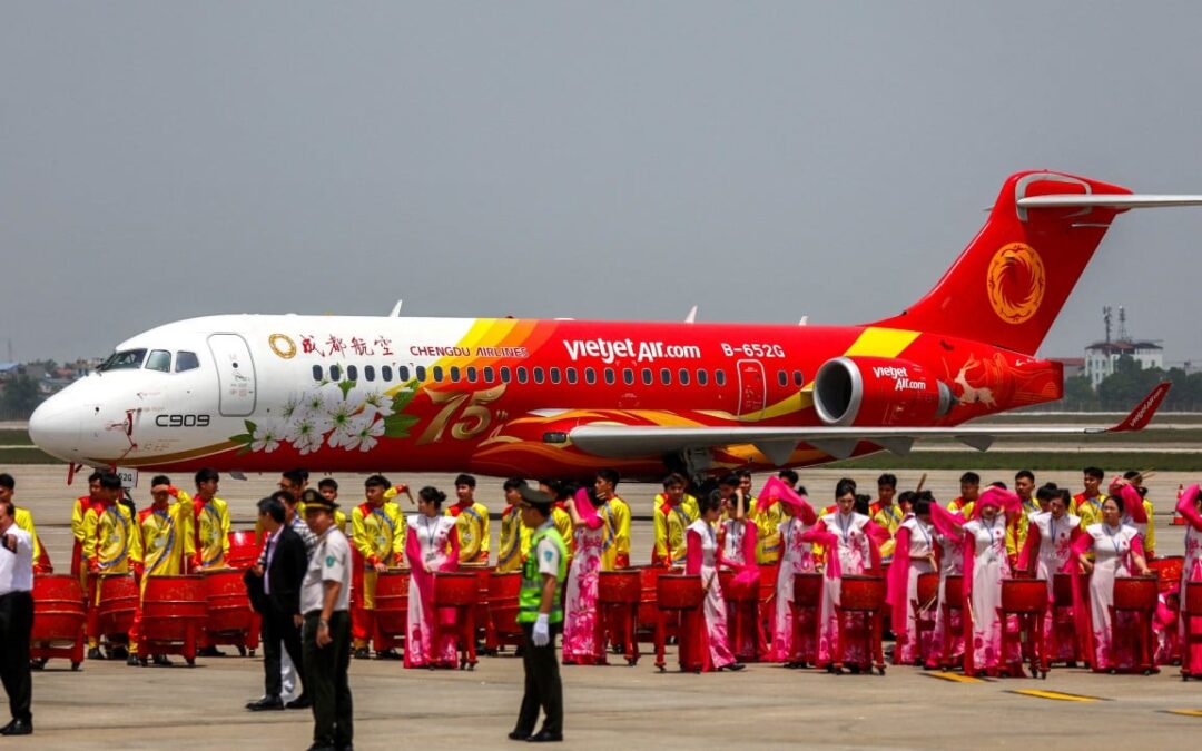 Vietnamese airline to lease up to 10 C909 jets in boost for Chinese aircraft maker