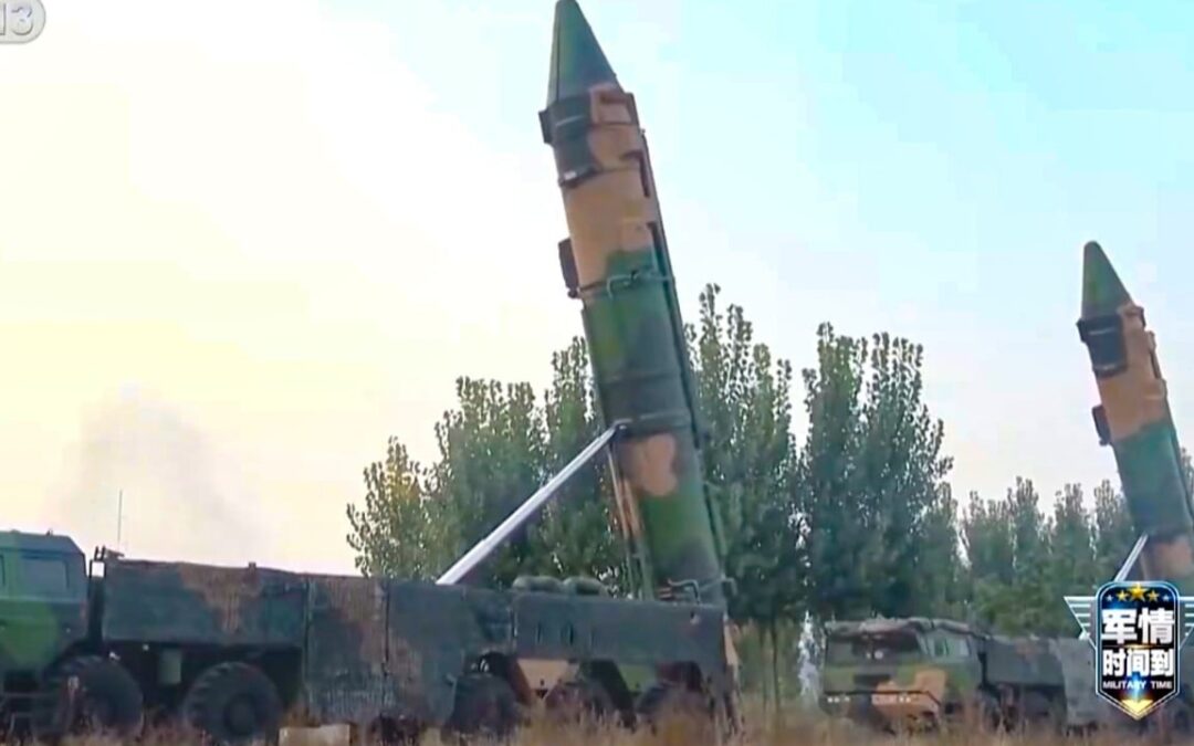 What signal is China sending with footage of DF-17 hypersonic missile launches?