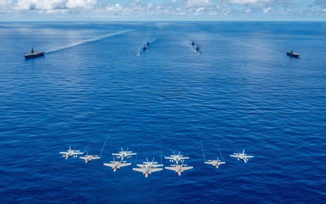 US and allies flex military muscle on China’s doorstep with multi-front drills