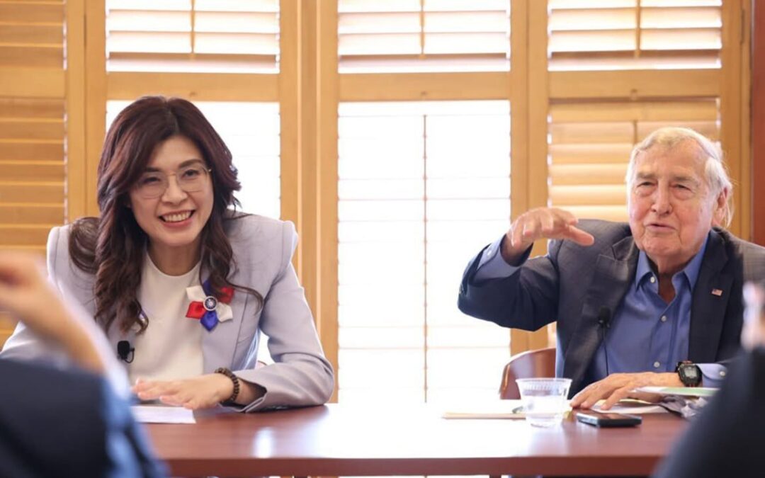 KMT leader says Taiwan can preserve peace by avoiding ‘de jure independence’
