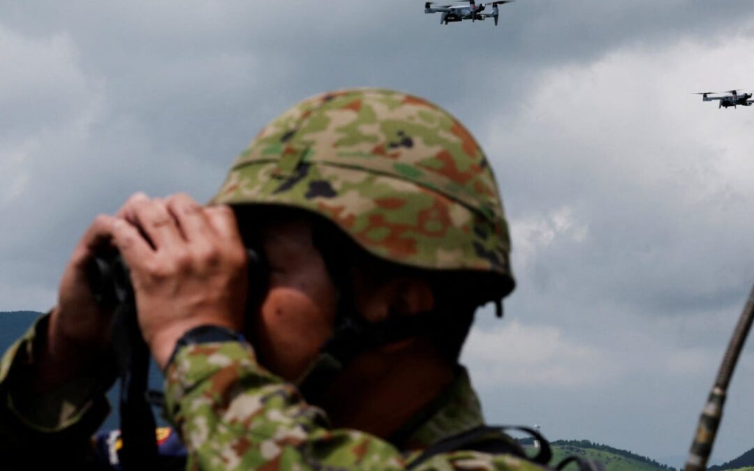 Japan aims to catch up on drone warfare by tapping Ukraine’s experience