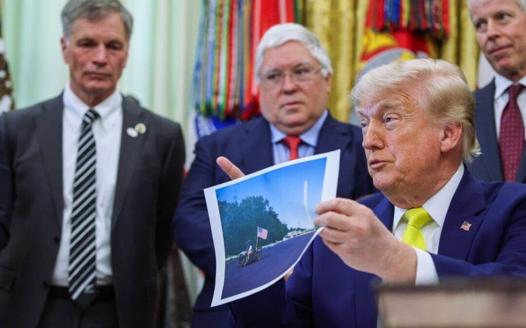 Trump unveils plan to add ‘Trump promenade’ to Lincoln Memorial