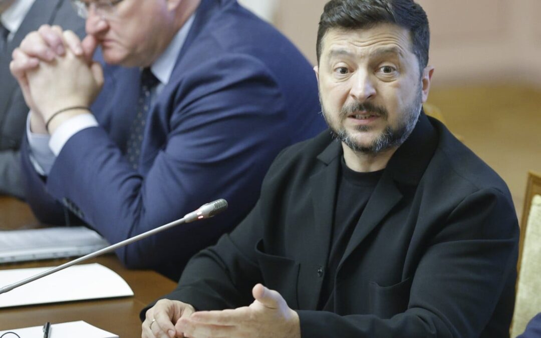 Poland’s president strips Ukraine’s Zelensky of top award