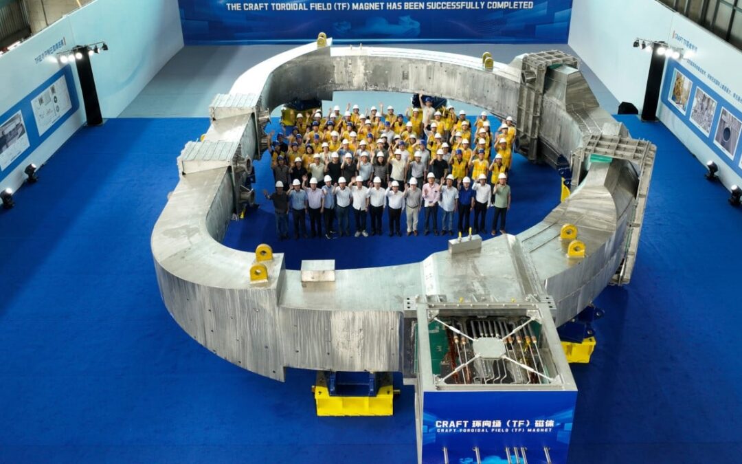 China fires up world’s biggest superconducting magnet for nuclear fusion project