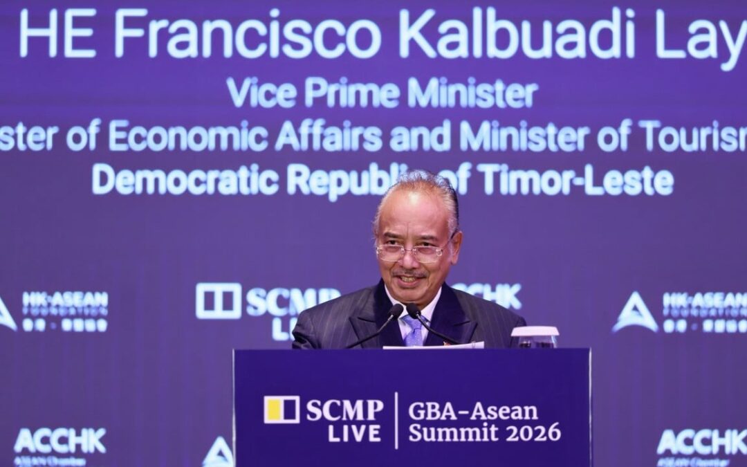 East Timor targets closer Asean-Greater Bay Area ties to spur economic growth