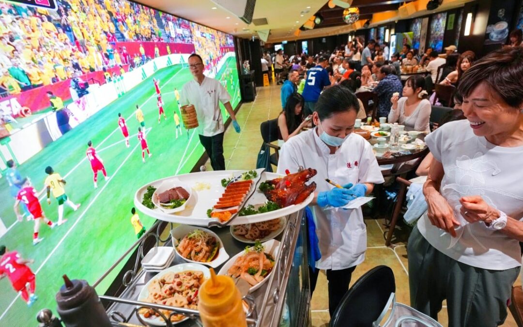 Net result? How a Hong Kong dim sum restaurant went big on the World Cup