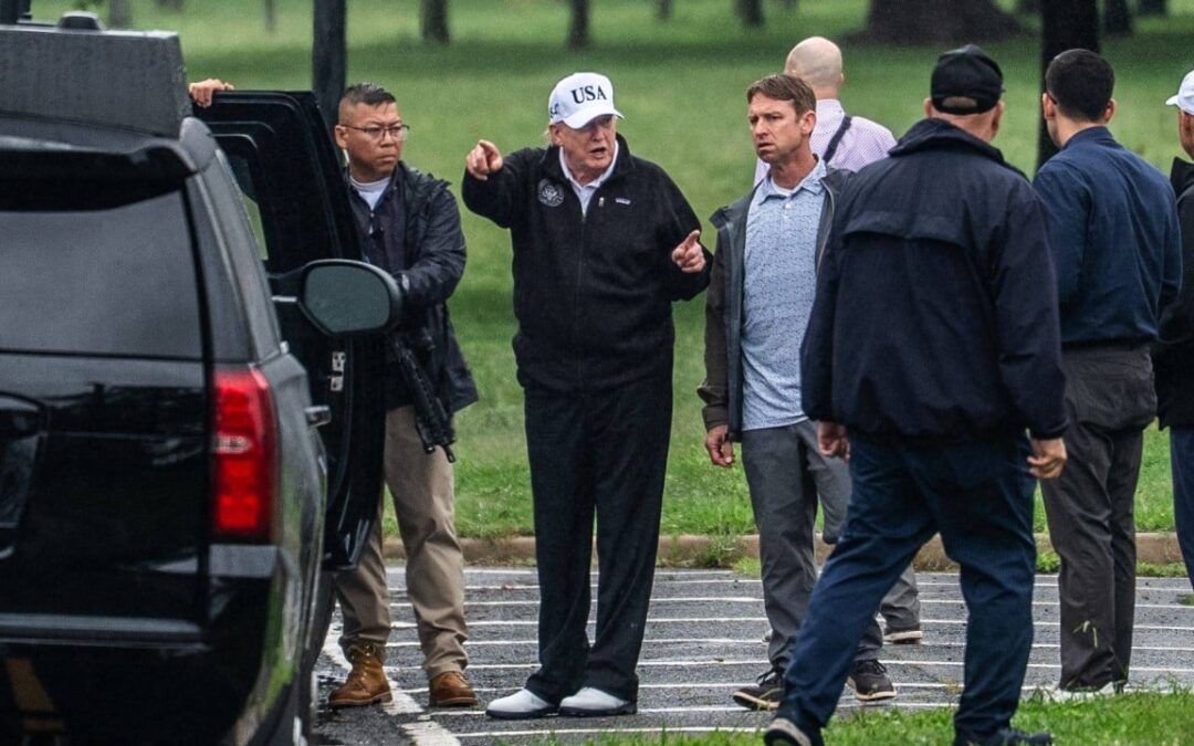 Trump bashes Washington’s likely next mayor as he touts Potomac golf course project