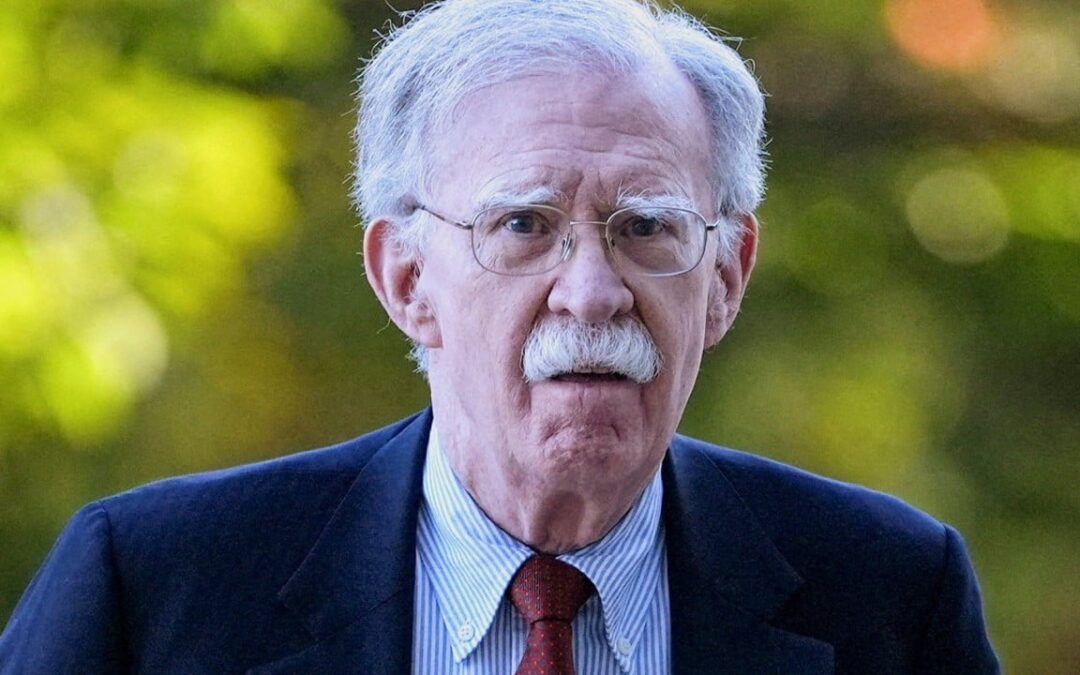 Trump foe John Bolton to plead guilty in classified information case