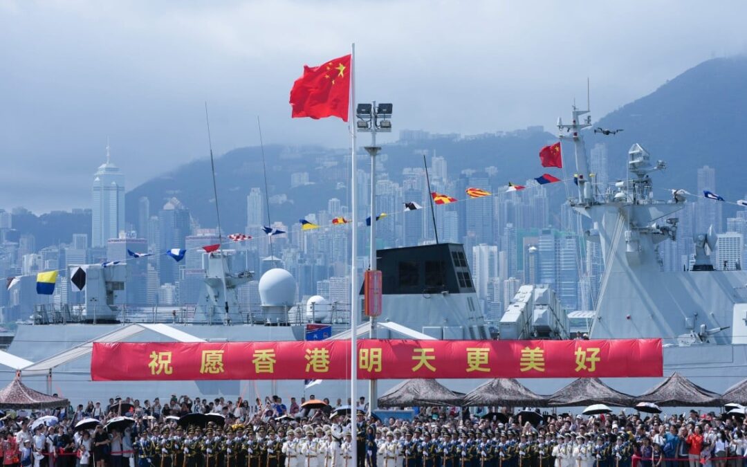 Thousands visit PLA barracks in Hong Kong to celebrate city’s return to Chinese rule