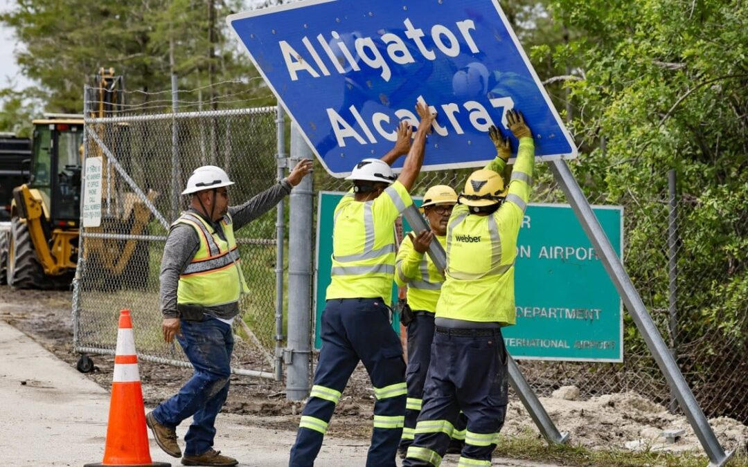 ‘Alligator Alcatraz’ migrant detention centre has closed, Florida governor DeSantis says