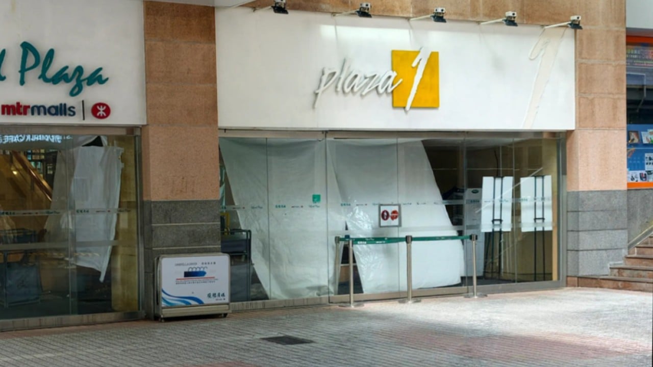 MTR Corp investigates after woman injured by falling ceiling panel at plaza