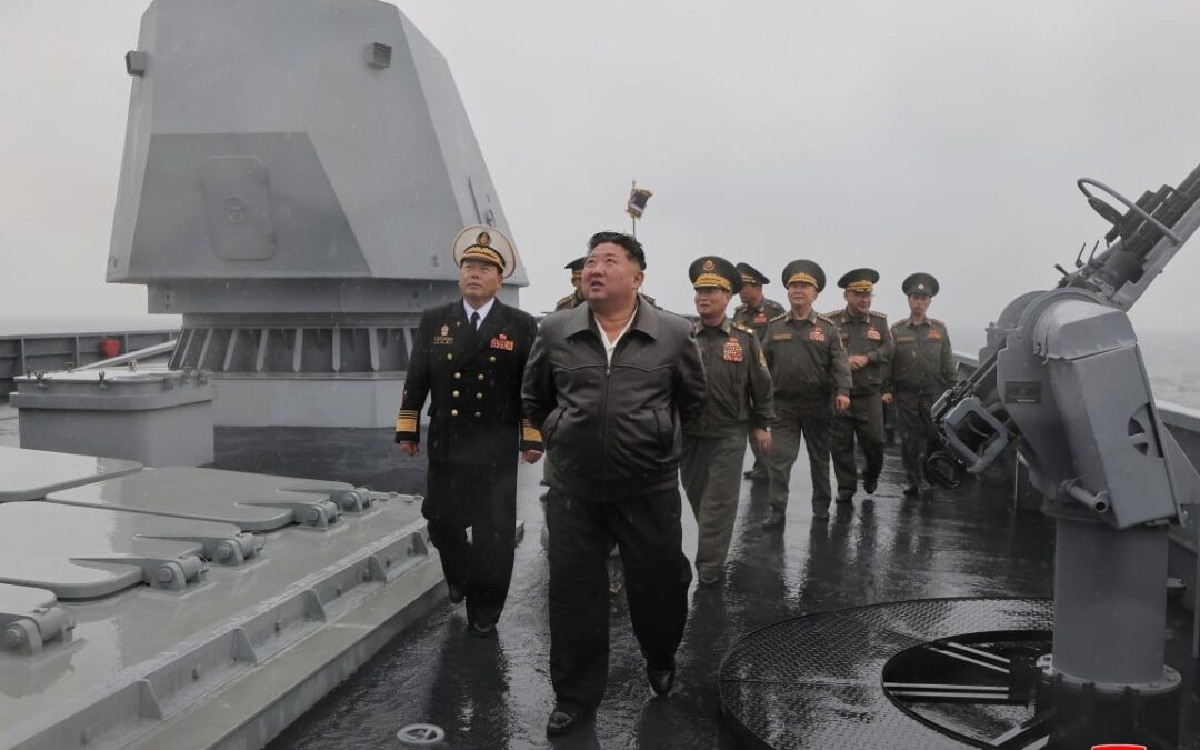 China’s Xi Jinping arrives in a North Korea armed with advanced warships and AI drones