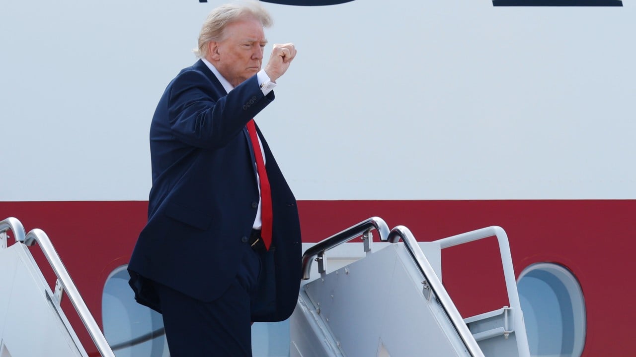 Trump takes first flight on new Air Force One, a gift from Qatar