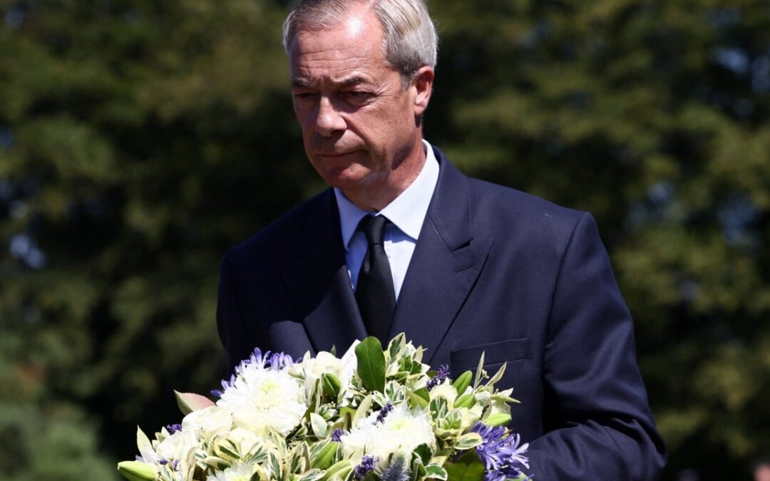 UK police arrest man over threat to shoot Reform leader Nigel Farage