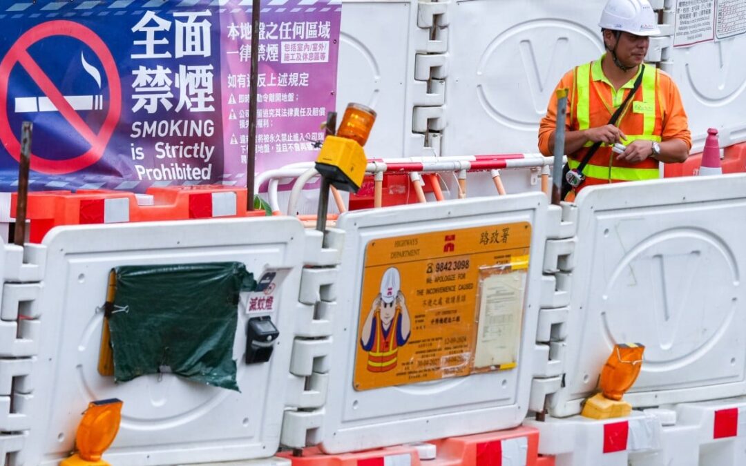 Hong Kong fines 21 construction workers for smoking in first 6 days of site ban