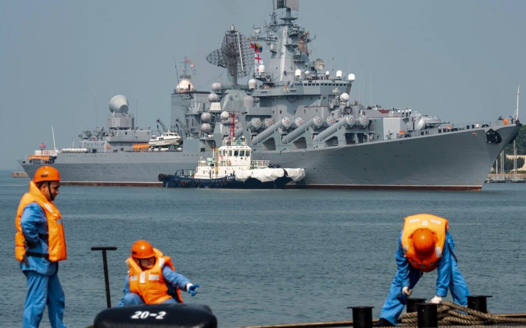 Russian warships dock in Chinese port ahead of Joint Sea exercises