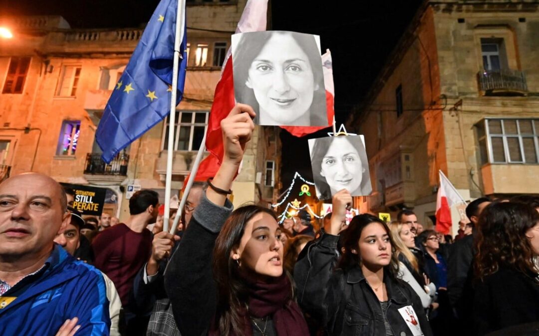 Maltese tycoon on trial over murder of ‘one-woman WikiLeaks’ Daphne Caruana Galizia