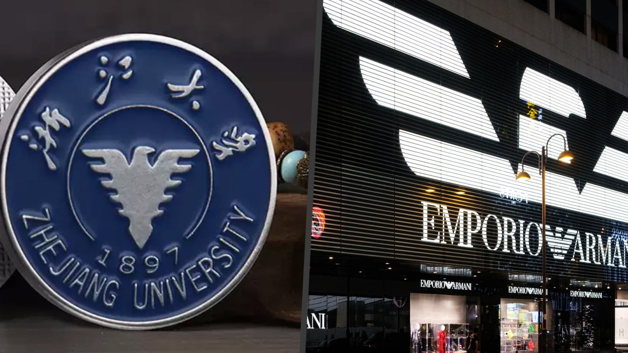 China university trademarks emblem, sparks speculation over potential Armani logo dispute