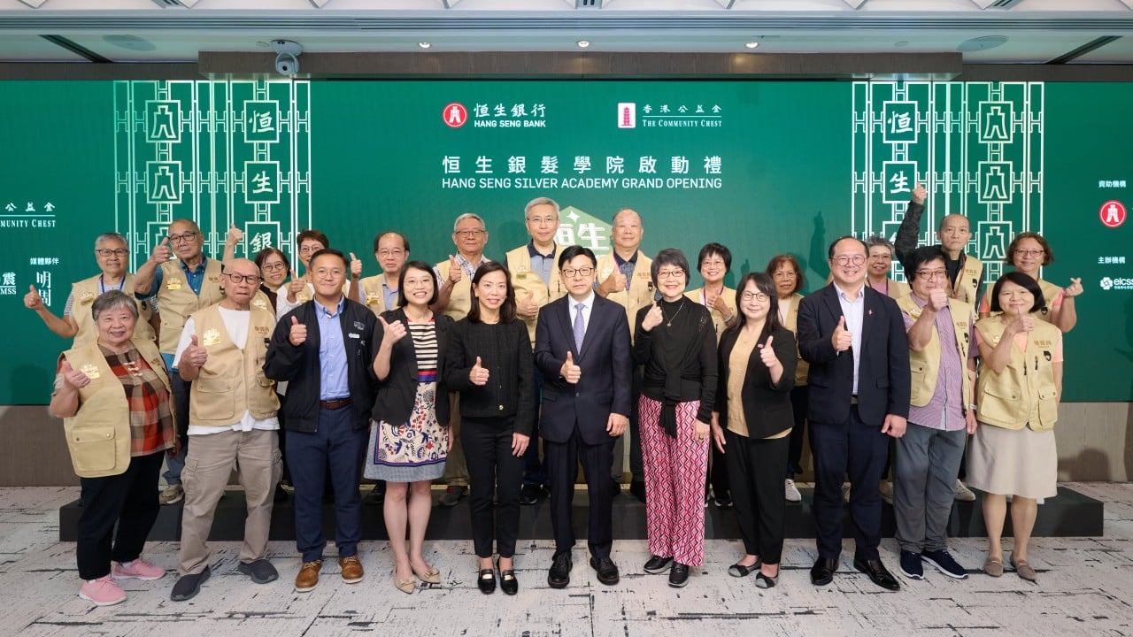 As Hong Kong ages and life goes digital, Hang Seng’s Silver Academy helps seniors stay active, connected and confident