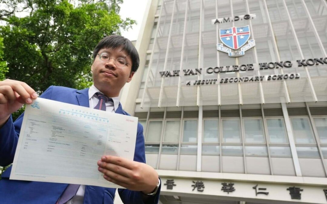 Nearly blind student among Hong Kong’s top DSE scorers who plan careers giving back