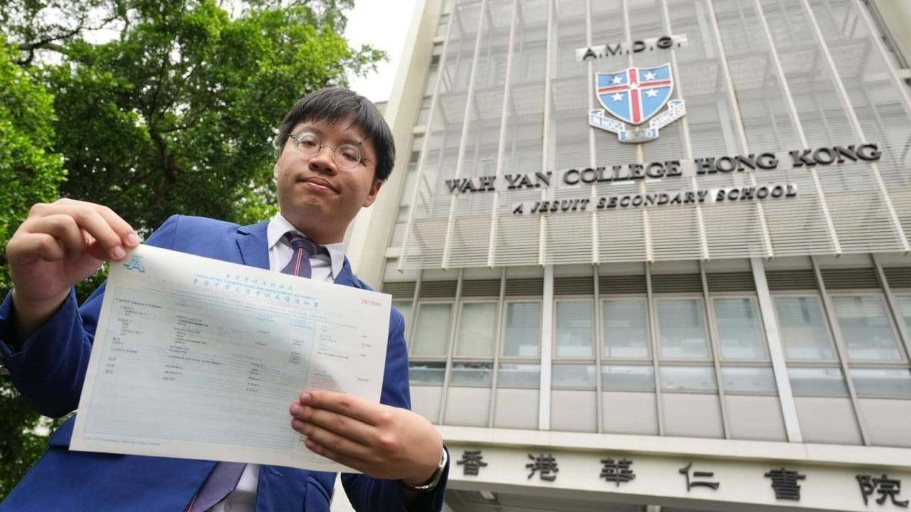 Nearly blind student among Hong Kong’s top DSE scorers who plan careers giving back