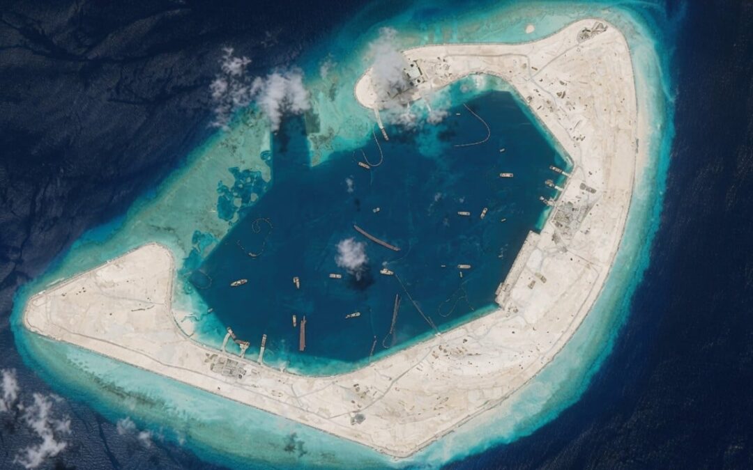 Is China’s massive island-building push at Antelope Reef nearing the finish line?