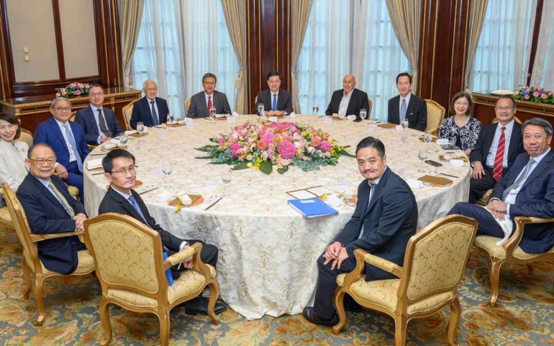 John Lee meets business and innovation leaders over Hong Kong’s first 5-year plan