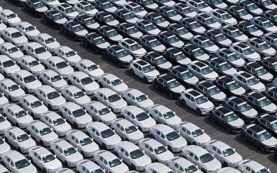 China-made vessel carries record number of EVs in shipment from Shanghai to Europe