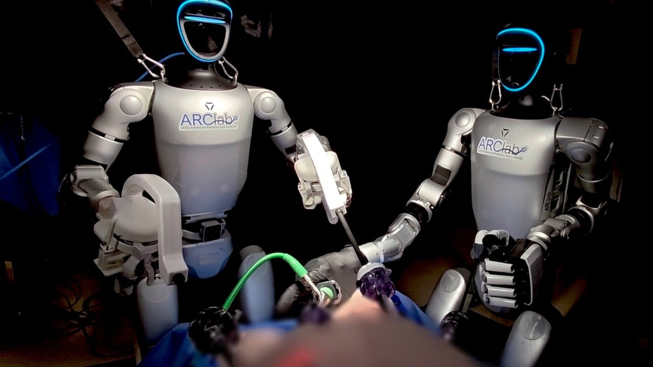 US scientists use Chinese humanoid robot to carry out keyhole surgery and remove organs