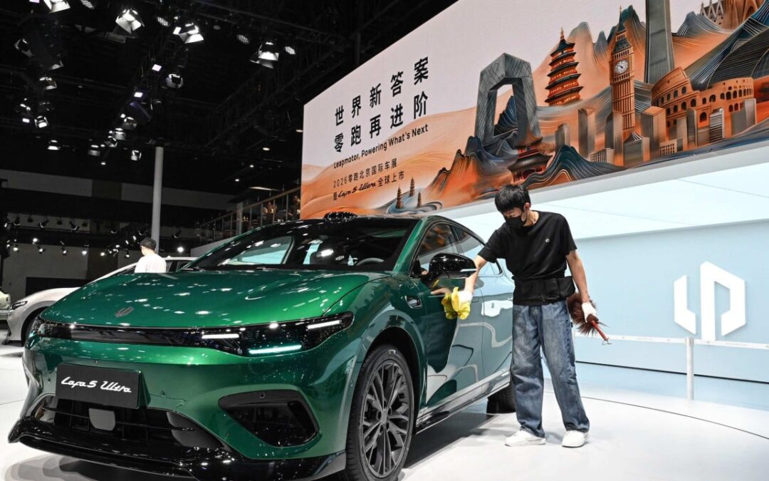 New technologies power China’s Tesla challengers to monthly sales records