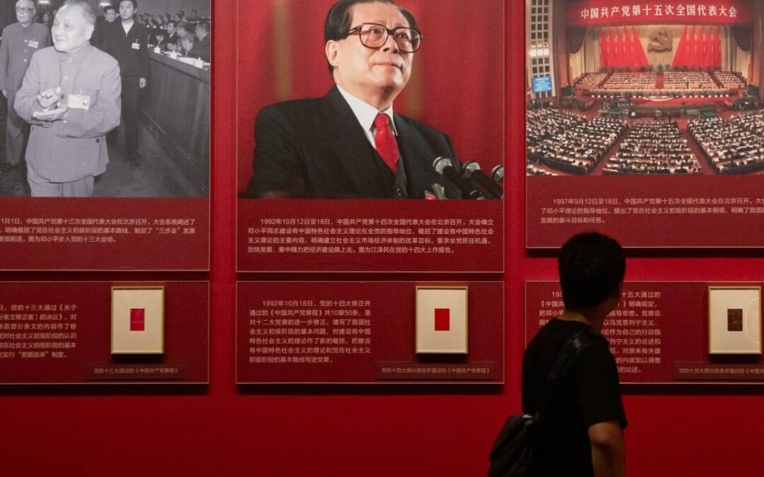 Communist Party of China invokes Jiang’s legacy in call to rally round Xi’s leadership