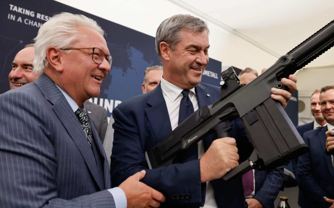 German arms giant boss says no ‘chickening out’ amid alleged Russian threats