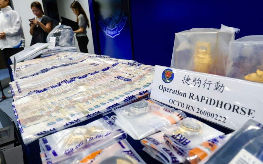 Police dismantle alleged triad group that ran account centres to launder HK$600 million