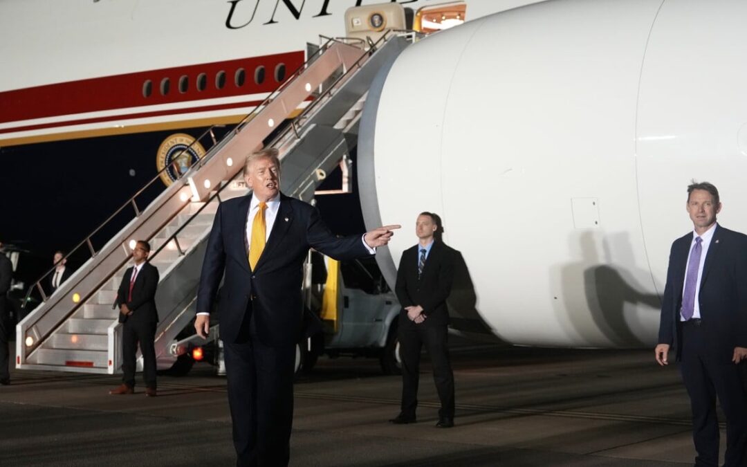 Trump says Secret Service, military insisted on Air Force One decoy in Turkey