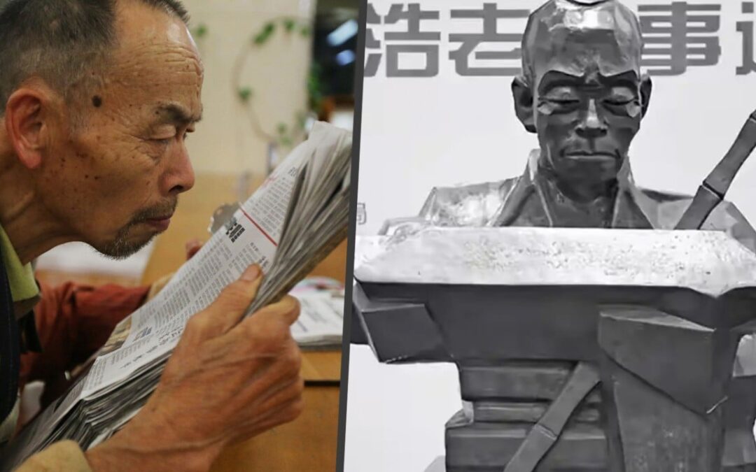 China ‘warmest library’ welcomes homeless, honours late regular with statue
