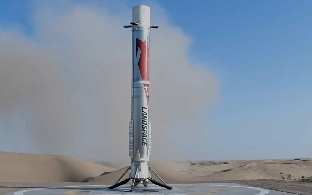 China’s LandSpace beats SpaceX with steel-booster recovery after orbital launch