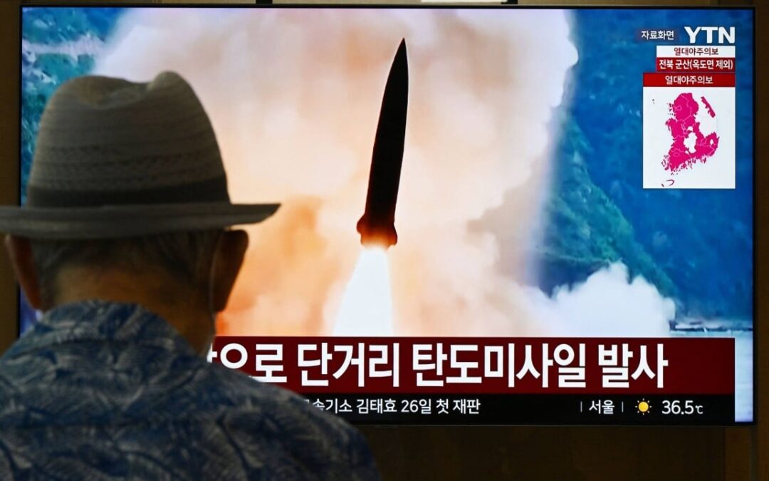 North Korea launches a suspected ballistic missile, Japan says