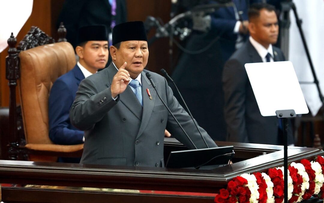 Indonesia’s Prabowo defends record, touts food self-sufficiency in Independence Day speech