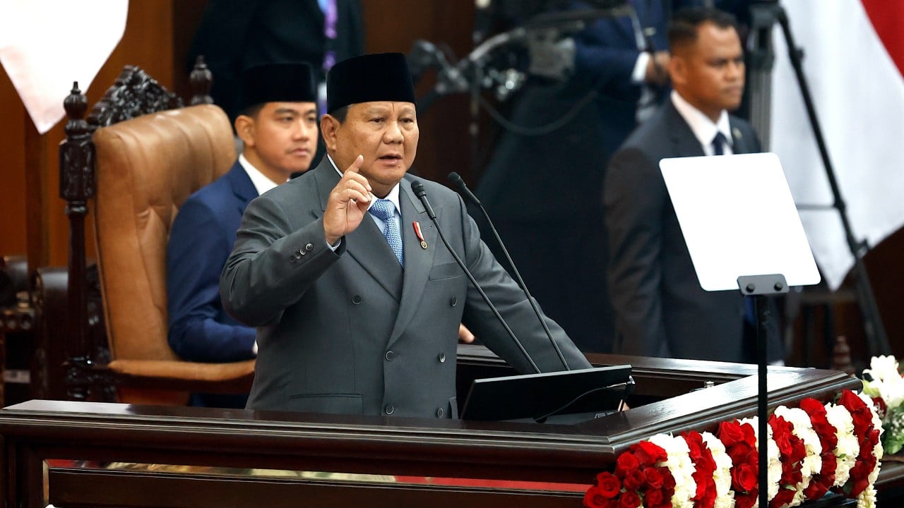 Indonesia’s Prabowo defends record, touts food self-sufficiency in Independence Day speech