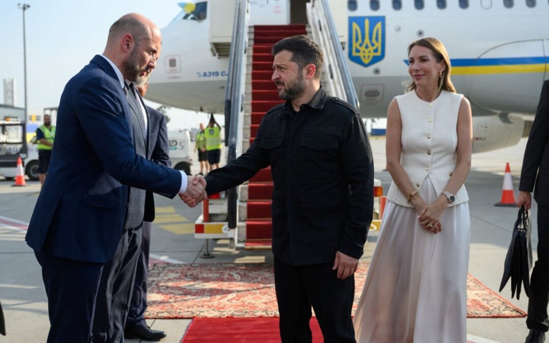 Ukraine’s Zelensky makes first visit to Russia-friendly Serbia