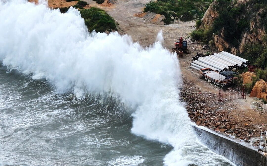 Red alert: Shanghai cancels 60% of flights as Typhoon Dolphin closes in