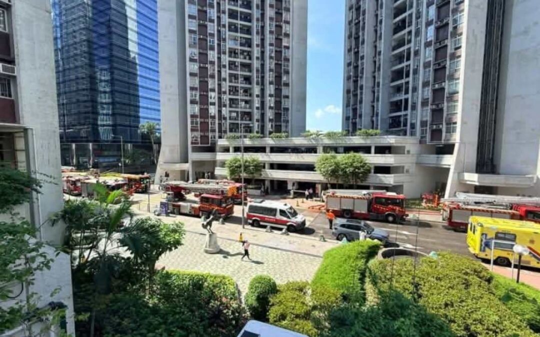 At least 12 taken to hospital after fire breaks out at Taikoo Shing flat