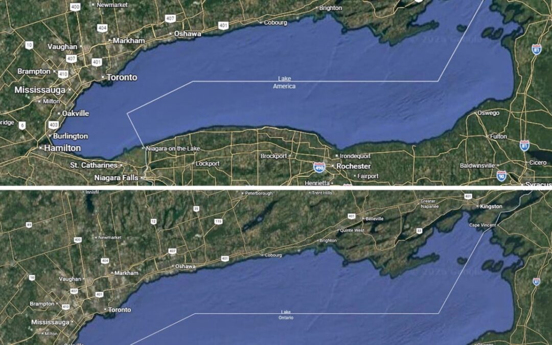 Lake Ontario now called ‘Lake America’ on Google Maps for US users after Trump order