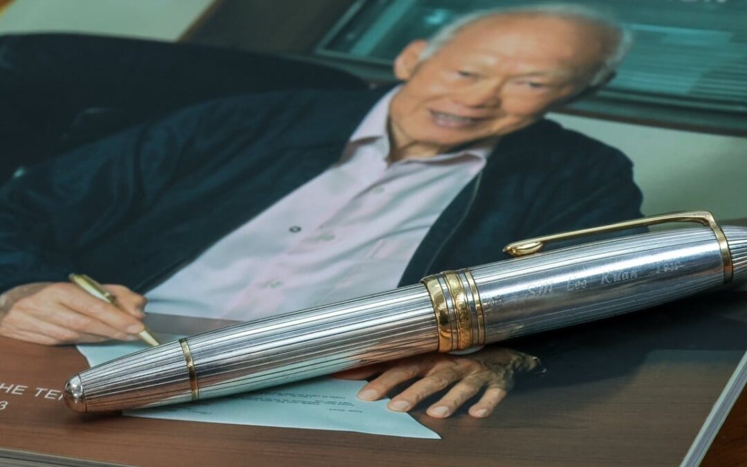 Lee Kuan Yew’s Montblanc pen sells for US$360,000 in Singapore auction
