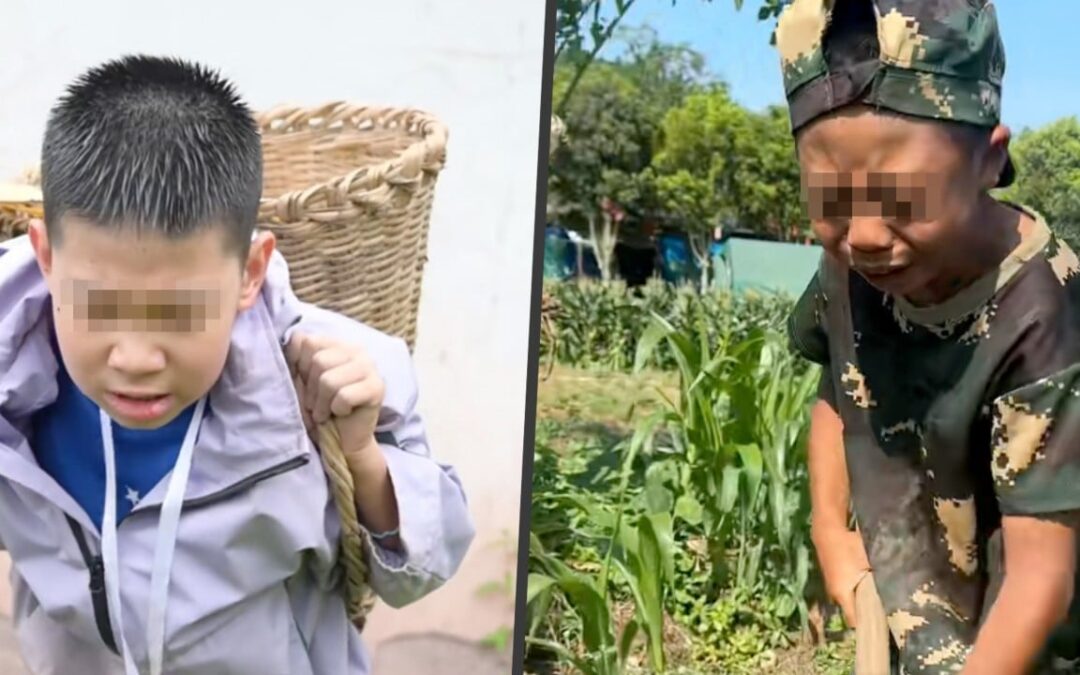 Chinese ‘hardship camps’ see children chop wood, feed pigs to learn family appreciation